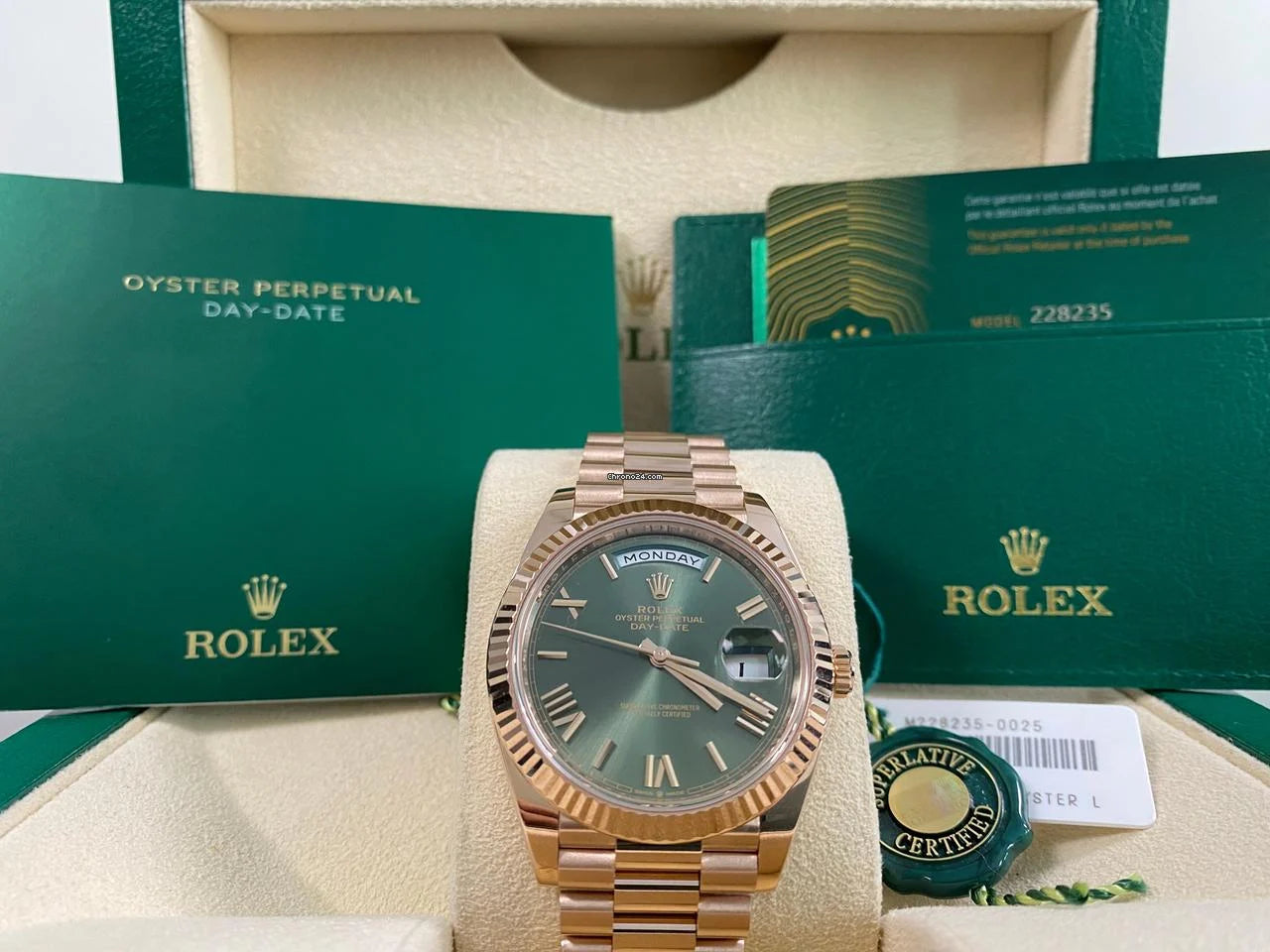 WIN a Day-Date 40 Olive Presidential